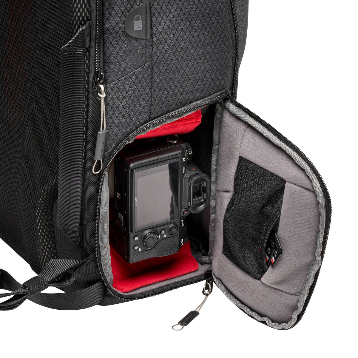 Mochila Manfrotto Pro Light Front Loader 24.5L (Mediano) - detalle