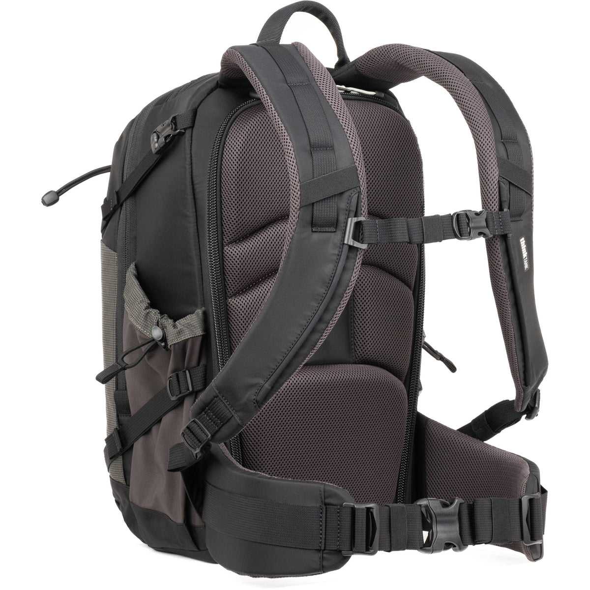 Mochila MindShift Gear Backlight (Slate Negro, 18L) - puertos y conexiones