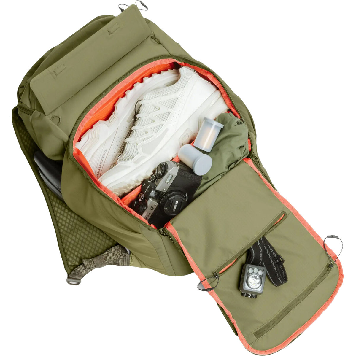 Mochila Moment Sequence (Verde Moss, 23L) - vista trasera