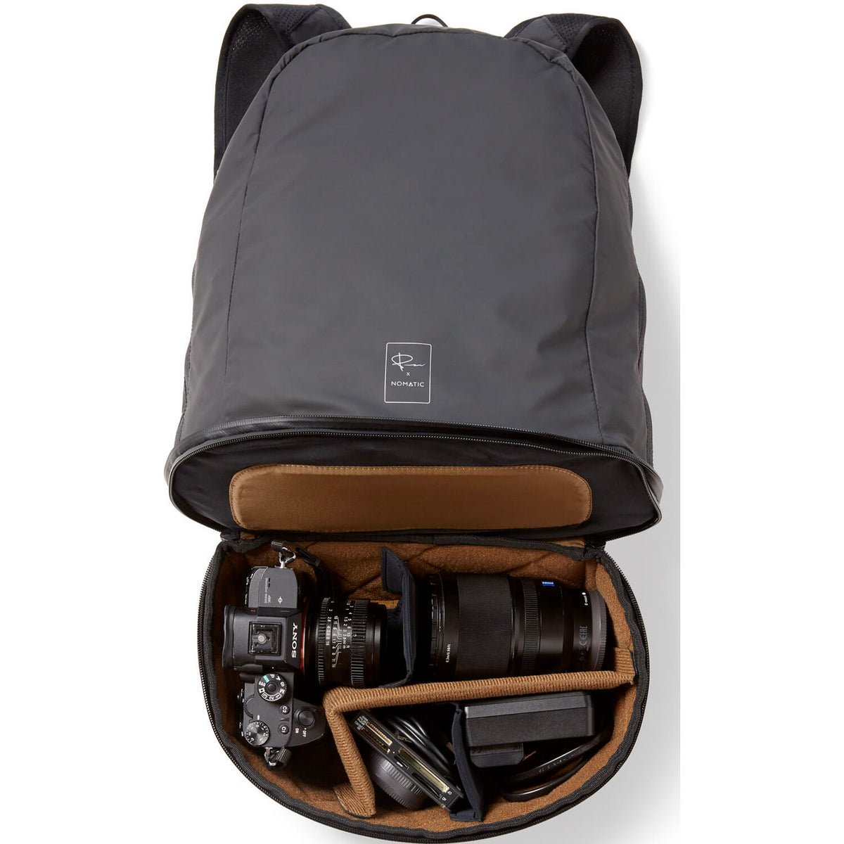 Mochila Nomatic McKinnon 21L Cube Pack y Convertible - contenido de la caja