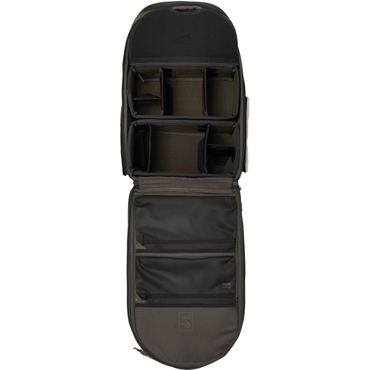 Mochila Nomatic McKinnon Pack con 2 Chico Packing Cubes (Ranger, 25L) - vista frontal