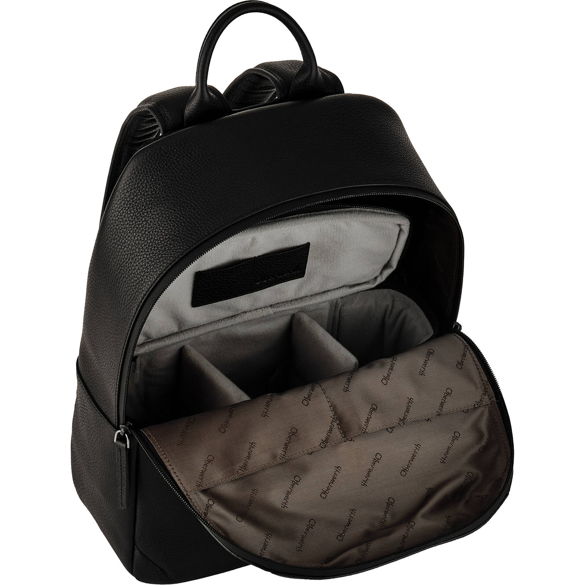 Mochila Oberwerth Pure 1 Zipper (Negro, 13L) - vista frontal