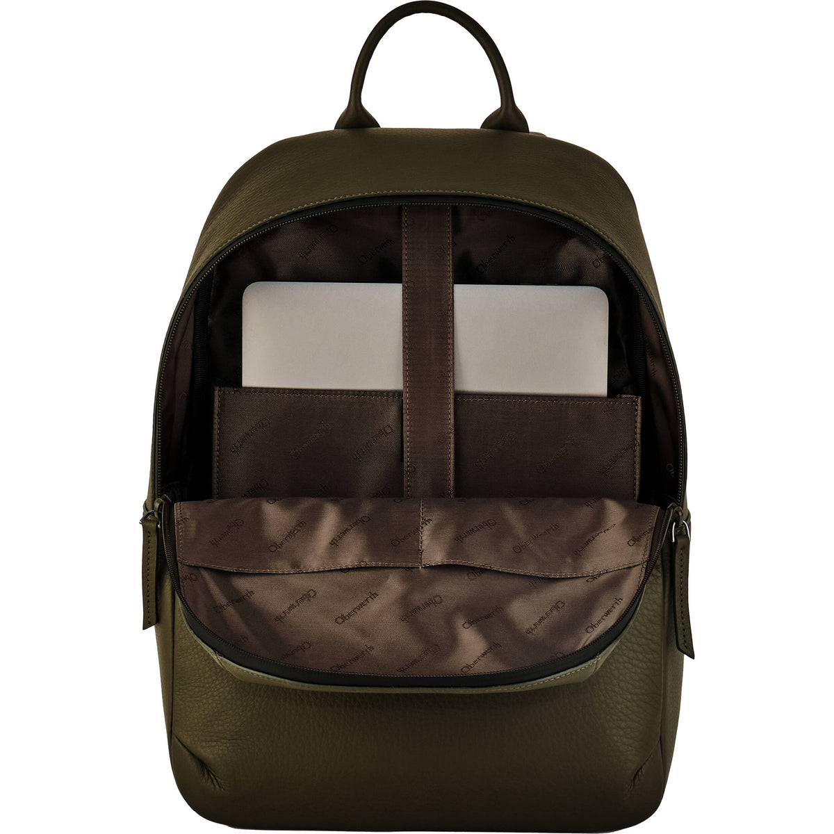 Mochila Oberwerth Pure 1 Zipper (Reporter Verde, 13L) - puertos y conexiones