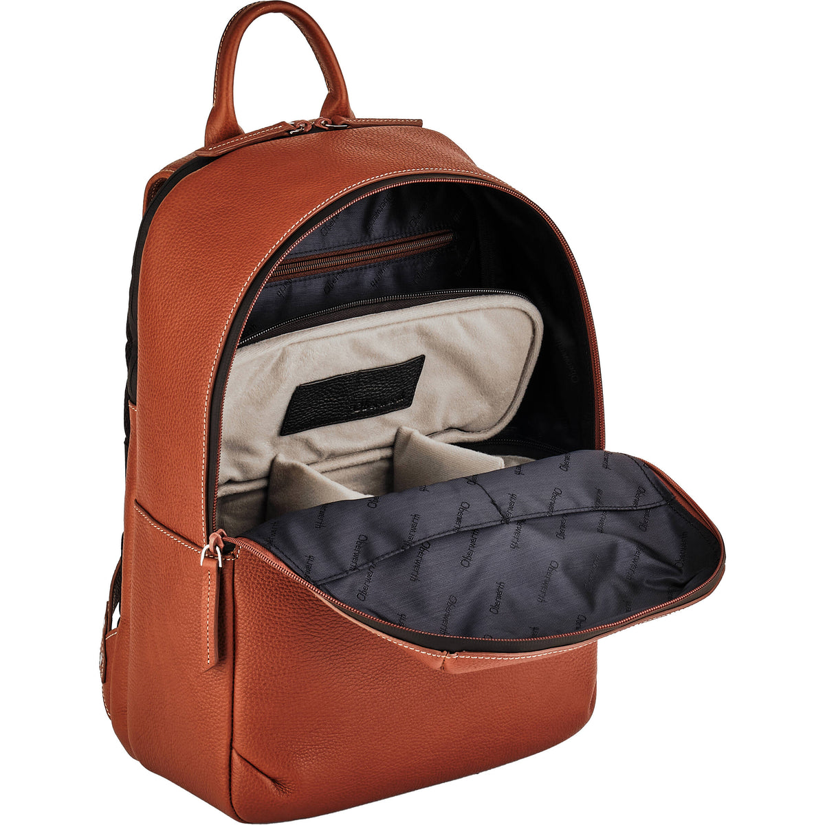 Mochila Oberwerth Pure 2 Zippers (Night Azul, 16L) - vista frontal