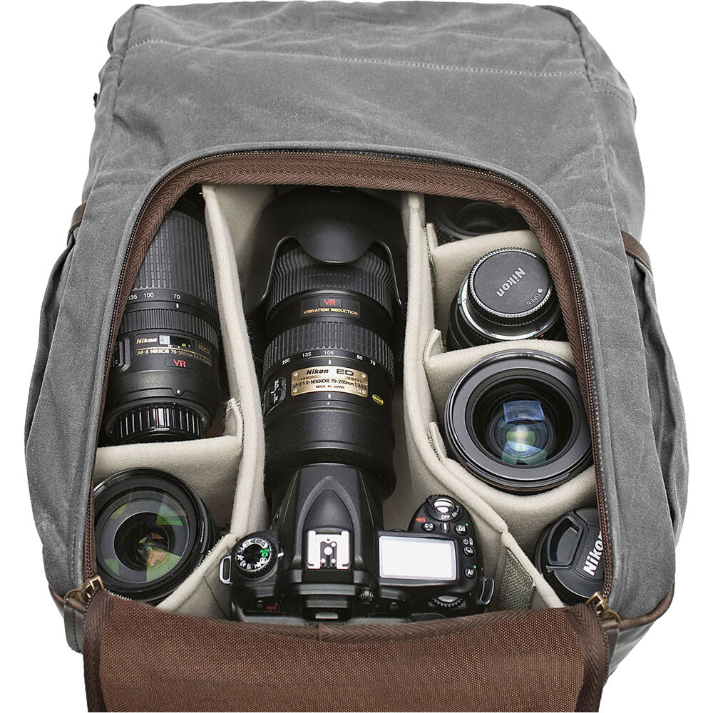 Mochila ONA Camps Bay (Smoke) - vista trasera