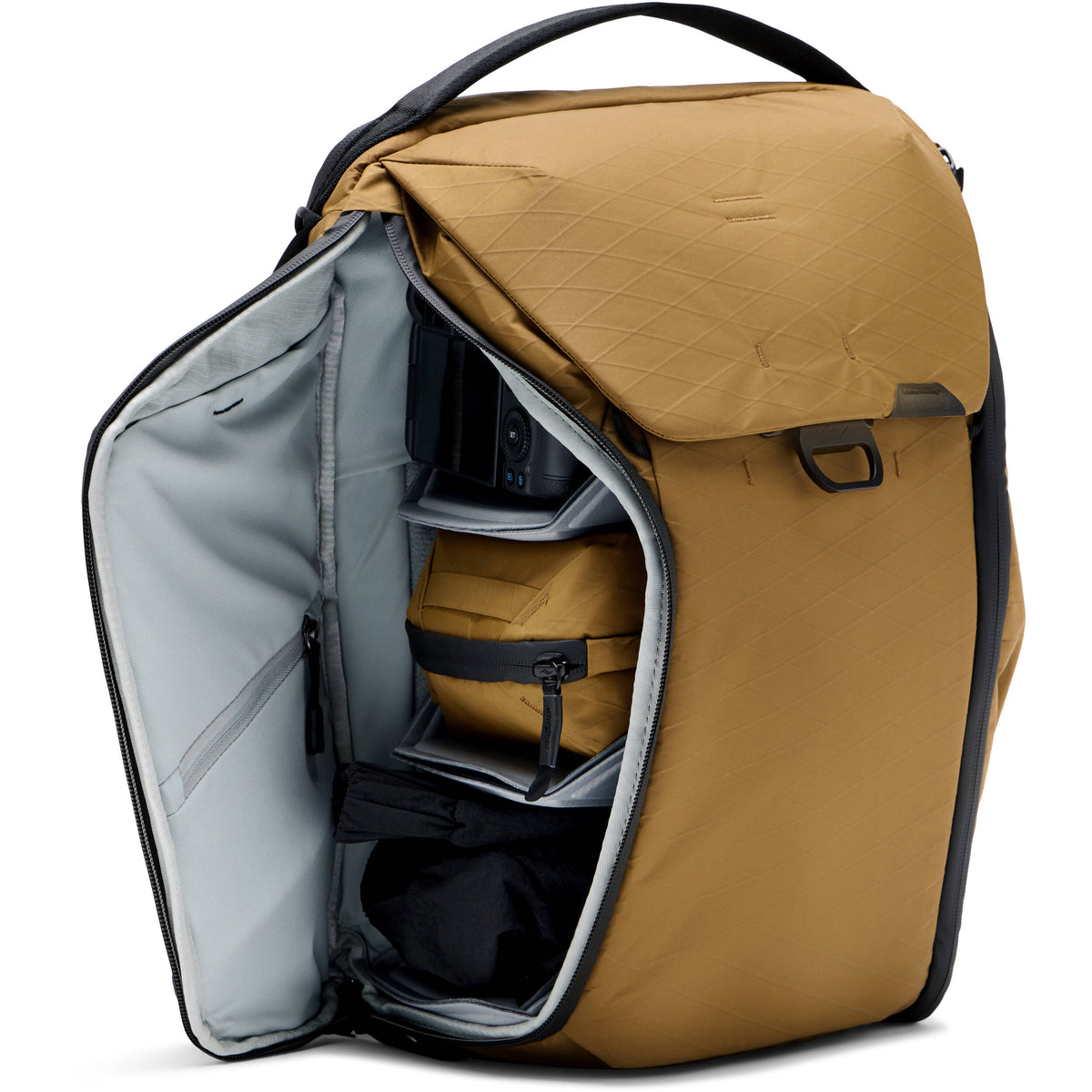 Mochila Peak Design Everyday (Coyote, 20L) - vista lateral