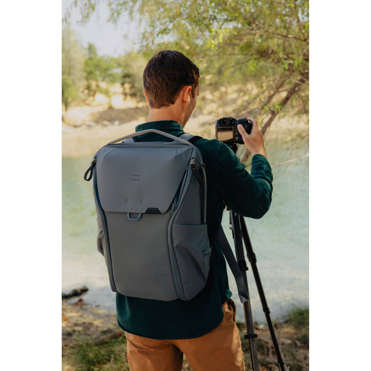 Mochila Peak Design Everyday (Ocean, 30L) - contenido de la caja