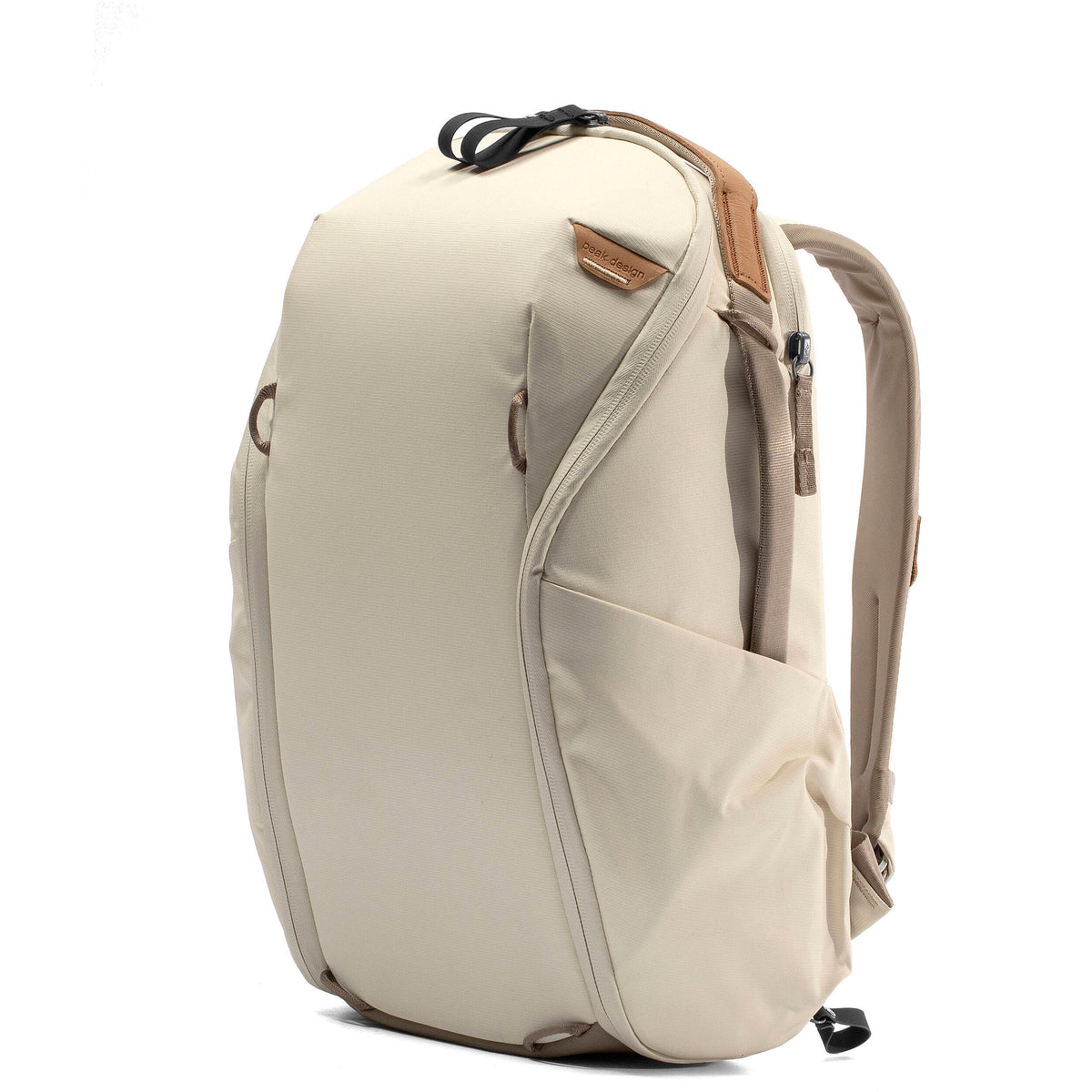 Mochila Peak Design Everyday Zip (Bone Beige, 15L) - vista frontal