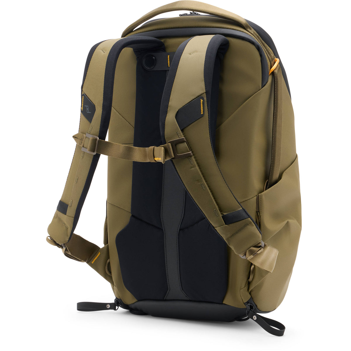 Mochila Peak Design Everyday Zip (Kelp Verde, 20L) - vista trasera