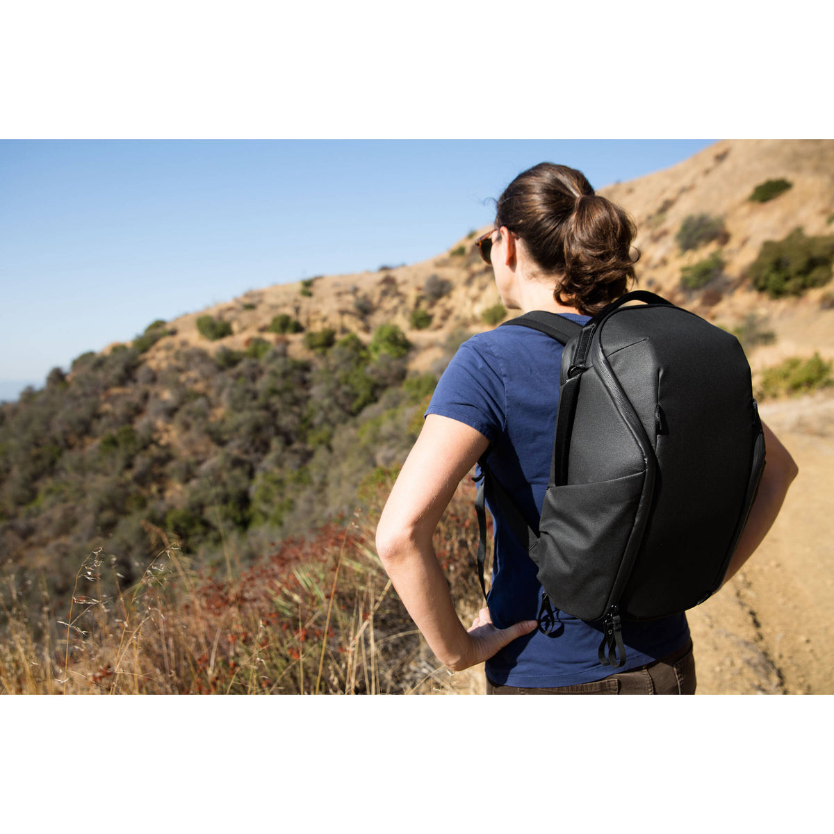 Mochila Peak Design Everyday Zip (Negro, 15L) - detalle