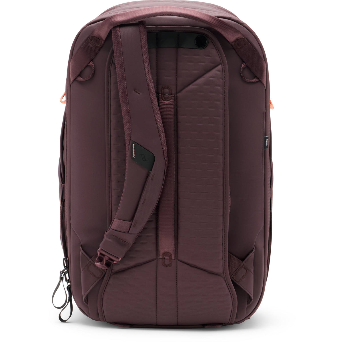 Mochila Peak Design Travel (Eclipse, 30L) - vista trasera