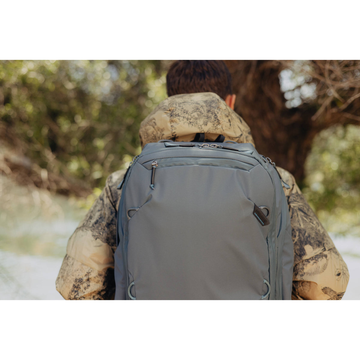 Mochila Peak Design Travel (Ocean, 45L) - contenido de la caja