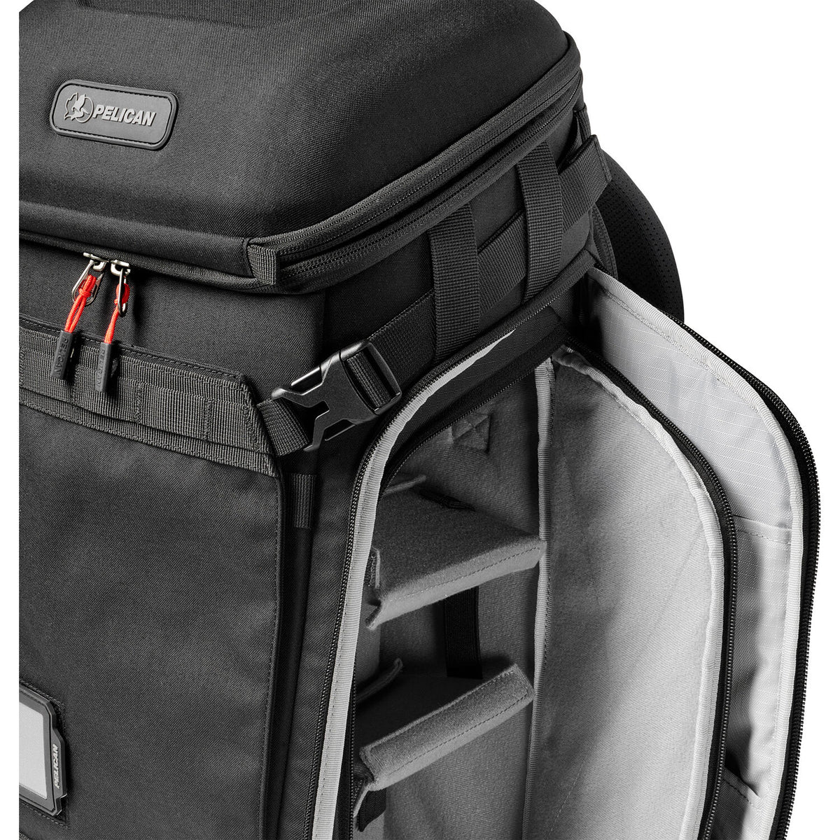 Mochila Pelican AEGIS Creator Series (Charcoal Sage, 35L) - contenido de la caja
