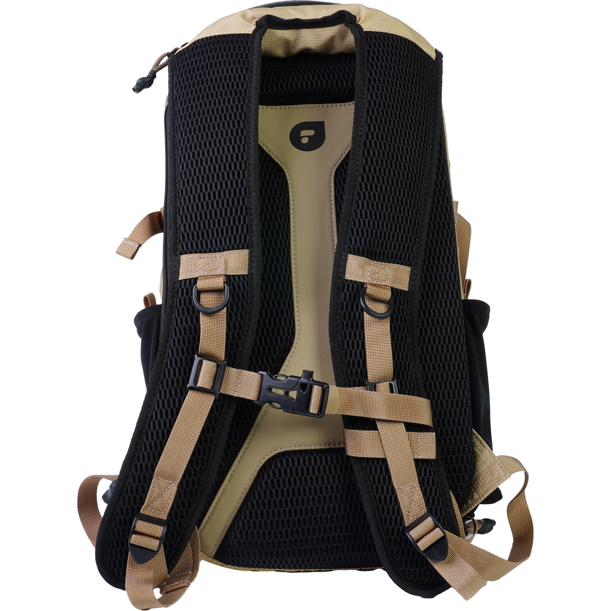 Mochila PolarPro RoadRunner (16L, Desert) - vista trasera