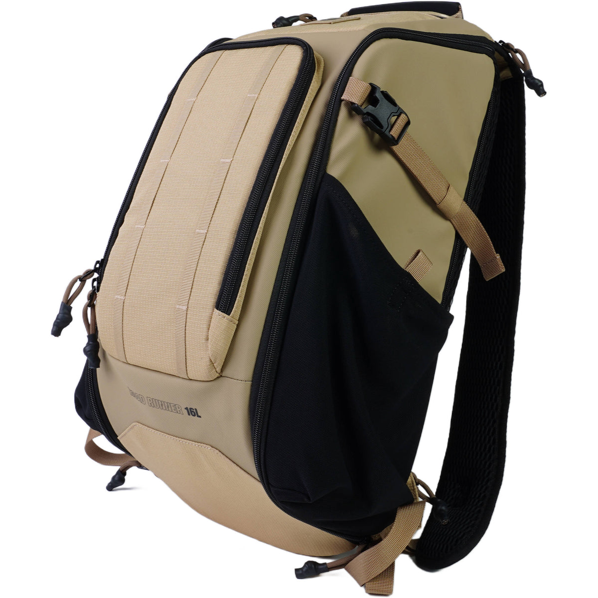Mochila PolarPro RoadRunner (16L, Desert) - vista lateral