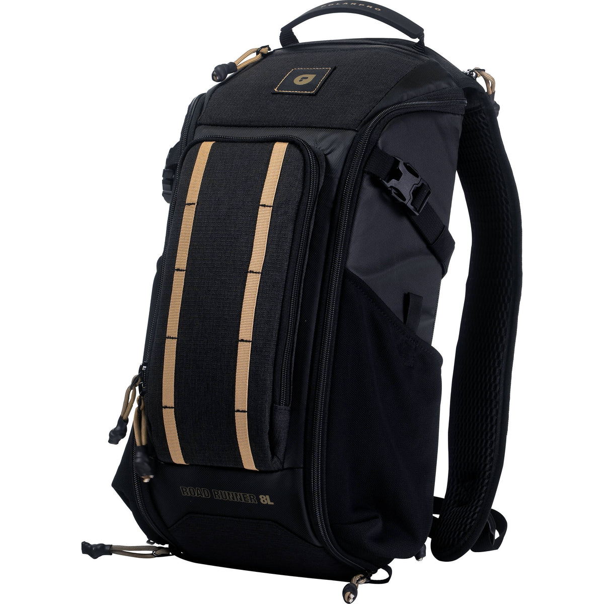 Mochila PolarPro RoadRunner (8L, Negro) - vista trasera