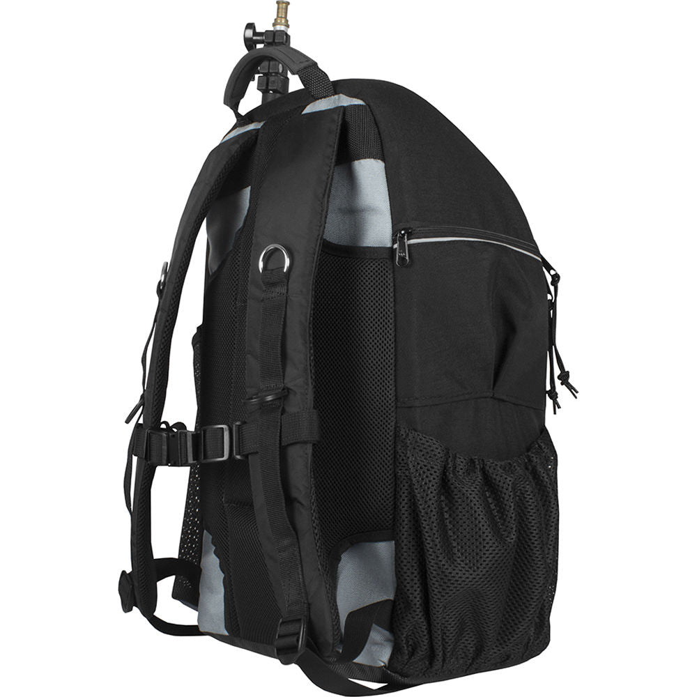 Mochila PortaBrace para Sony Alpha a7R (Negro) - en uso