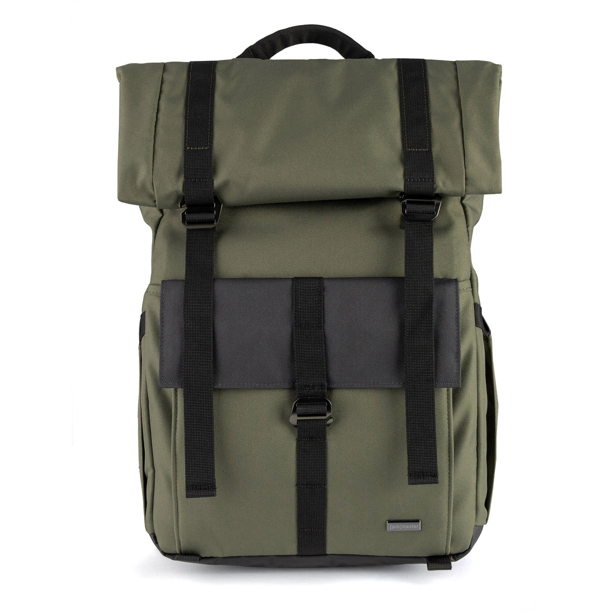 Mochila ProMaster Jasper 2.0 Rolltop (16.5L, Verde) - vista frontal