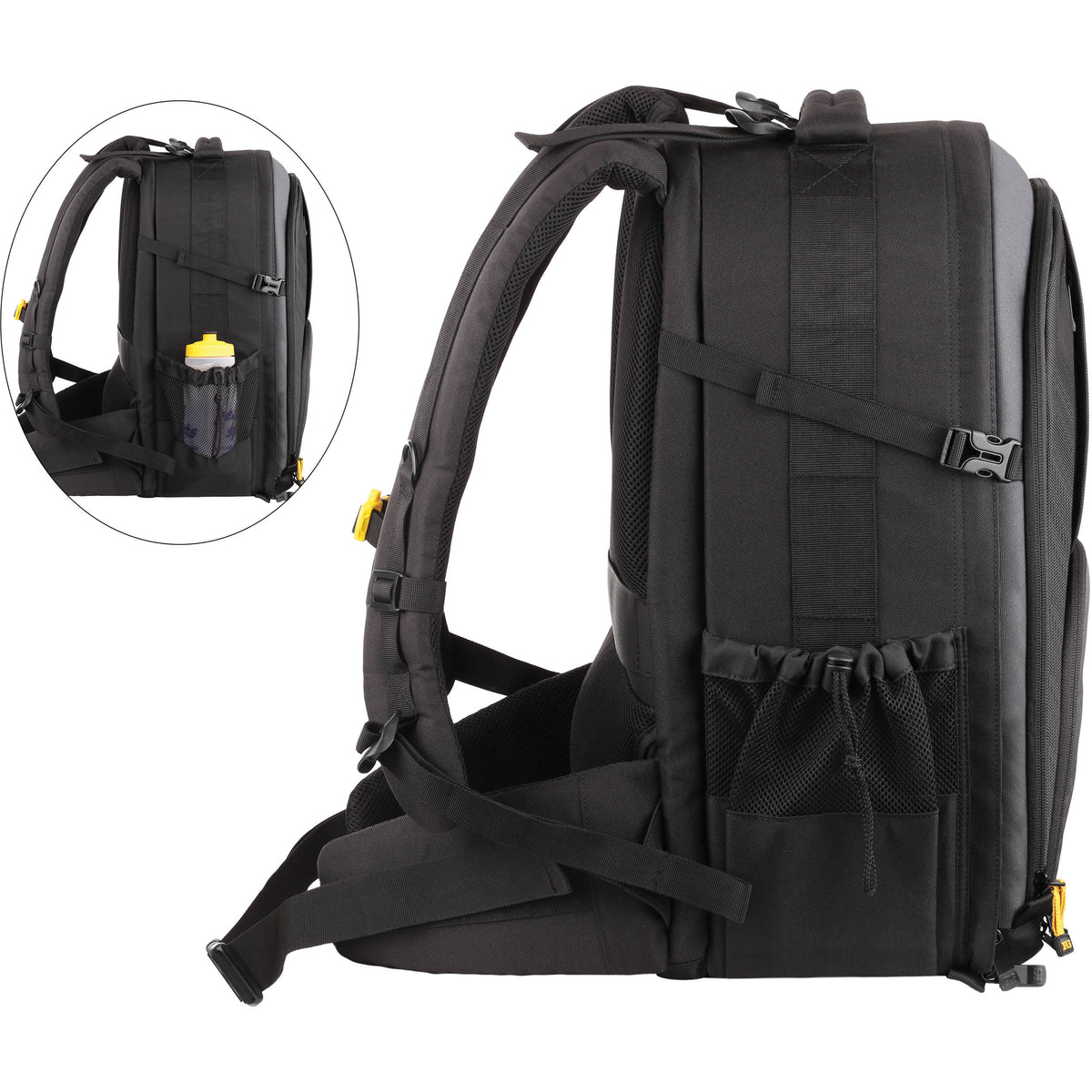 Mochila Ruggard Thunderhead 75 & Laptop (Negro) - contenido de la caja