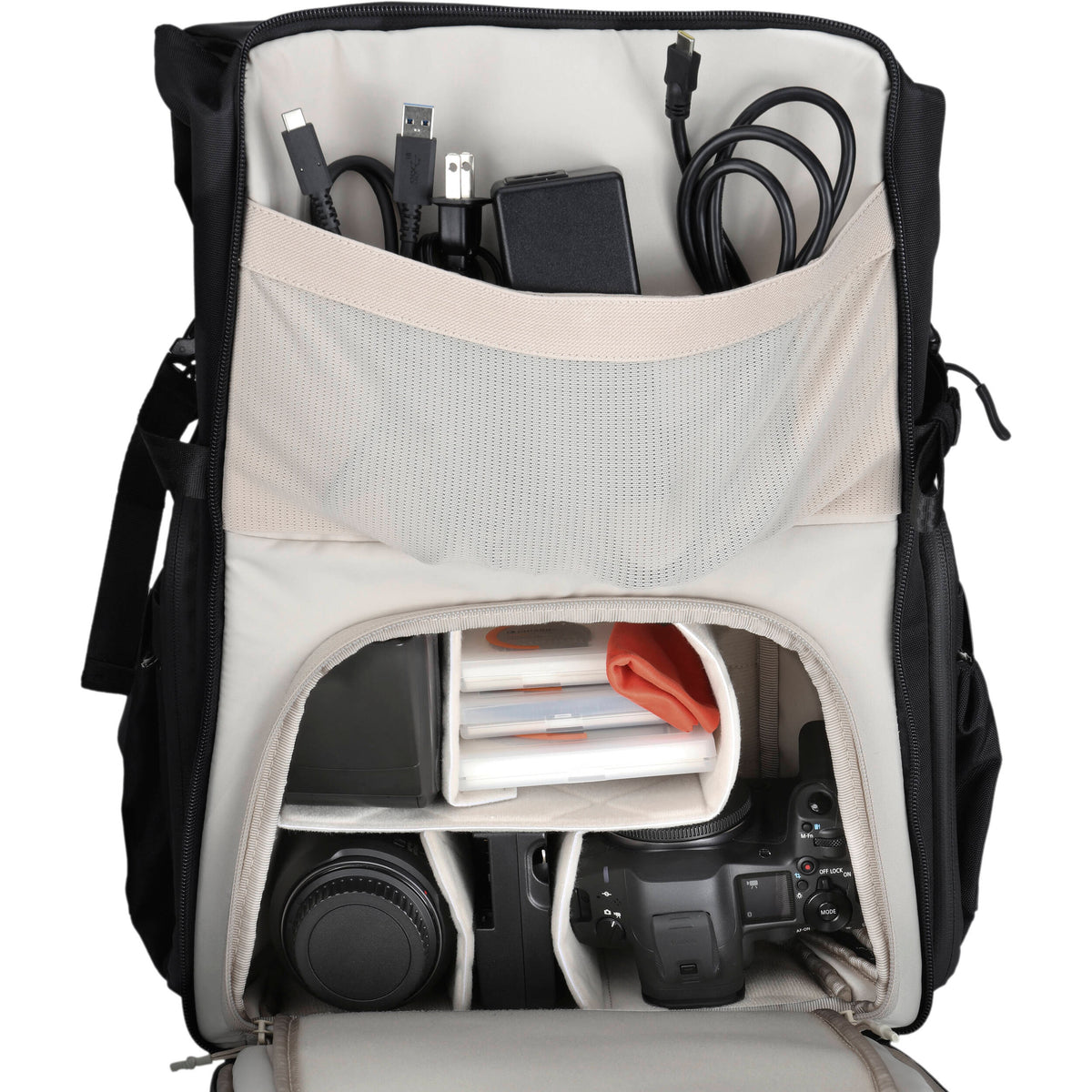 Mochila Ruggard Triumph Photo (20L) - en uso