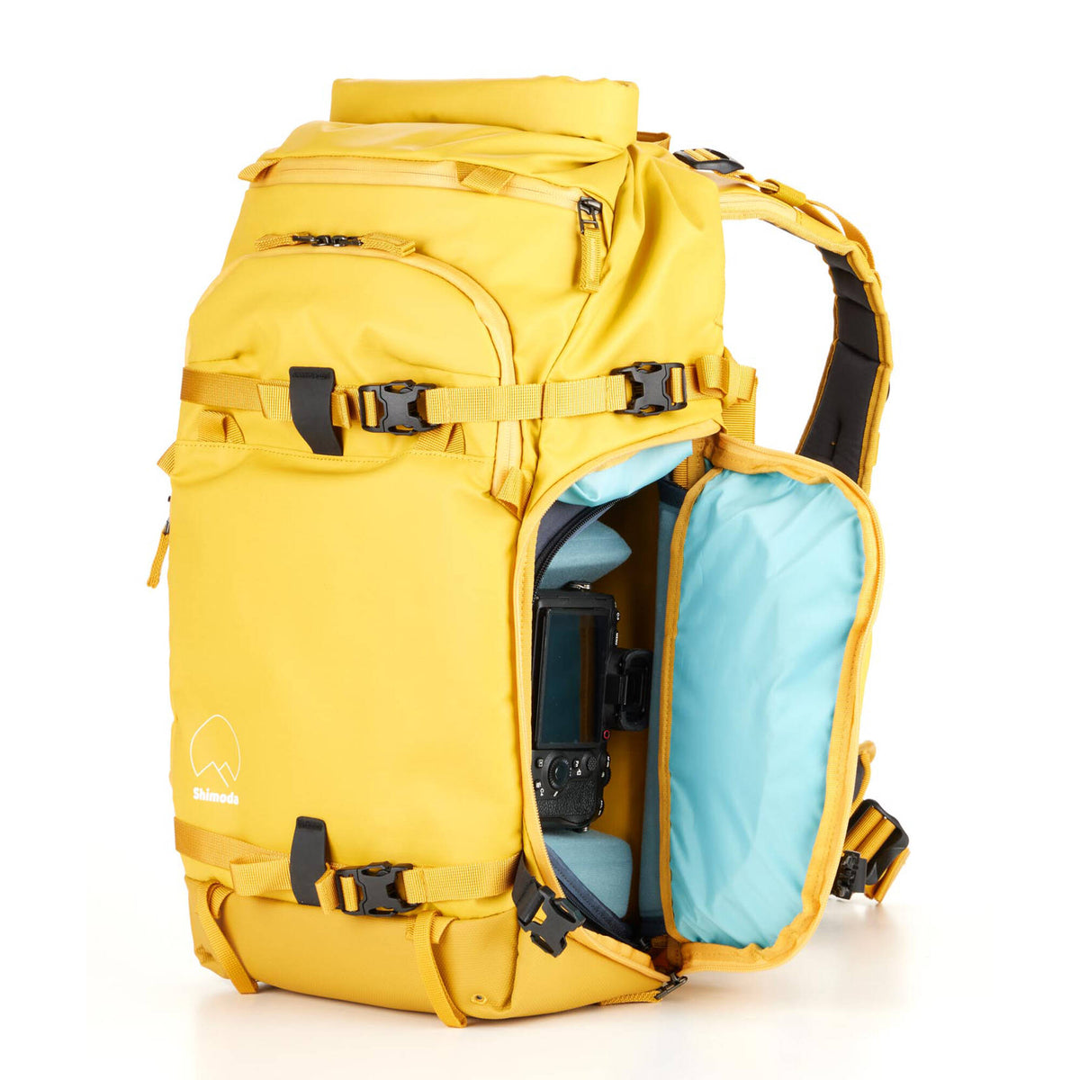 Mochila Shimoda Designs Action X25 V2 Starter Kit (Amarillo, 25L) - detalle
