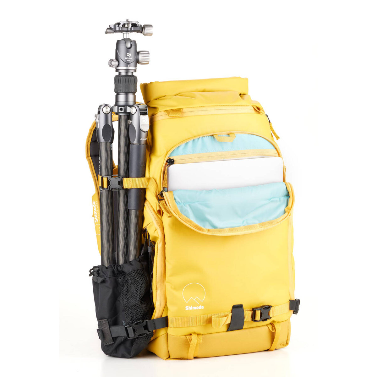 Mochila Shimoda Designs Action X25 V2 Starter Kit (Amarillo, 25L) - contenido de la caja
