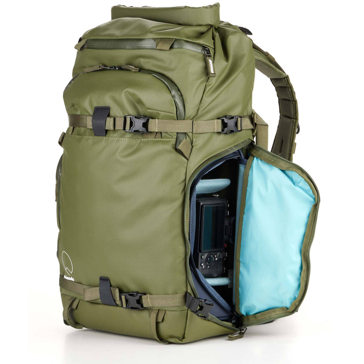Mochila Shimoda Designs Action X30 V2 Starter Kit (Army Verde, 30L) - detalle