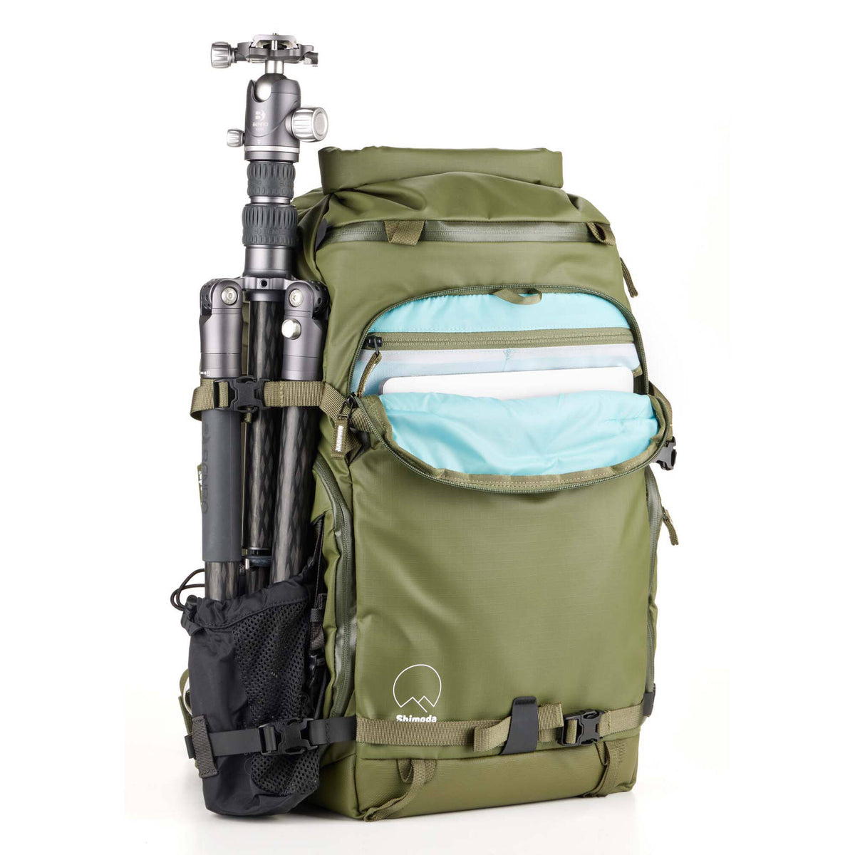 Mochila Shimoda Designs Action X30 V2 Starter Kit (Army Verde, 30L) - contenido de la caja