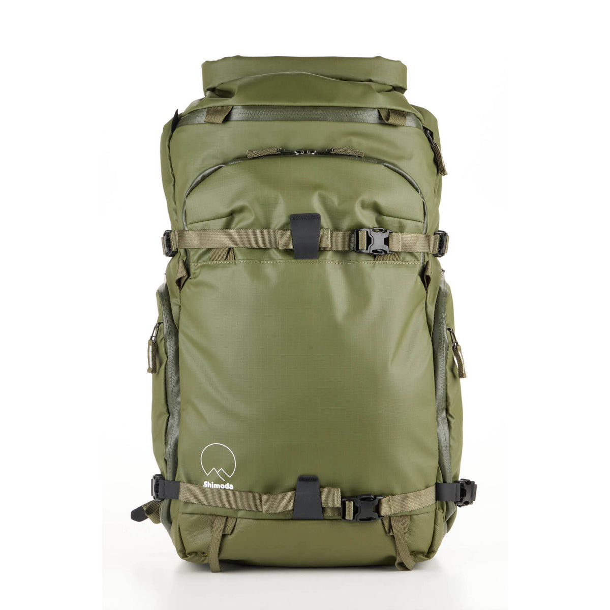 Mochila Shimoda Designs Action X30 V2 (Verde Army, 30L) - vista frontal