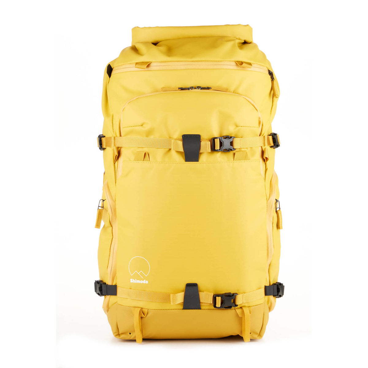 Mochila Shimoda Designs Action X40 V2 (Amarillo, 40L) - vista frontal