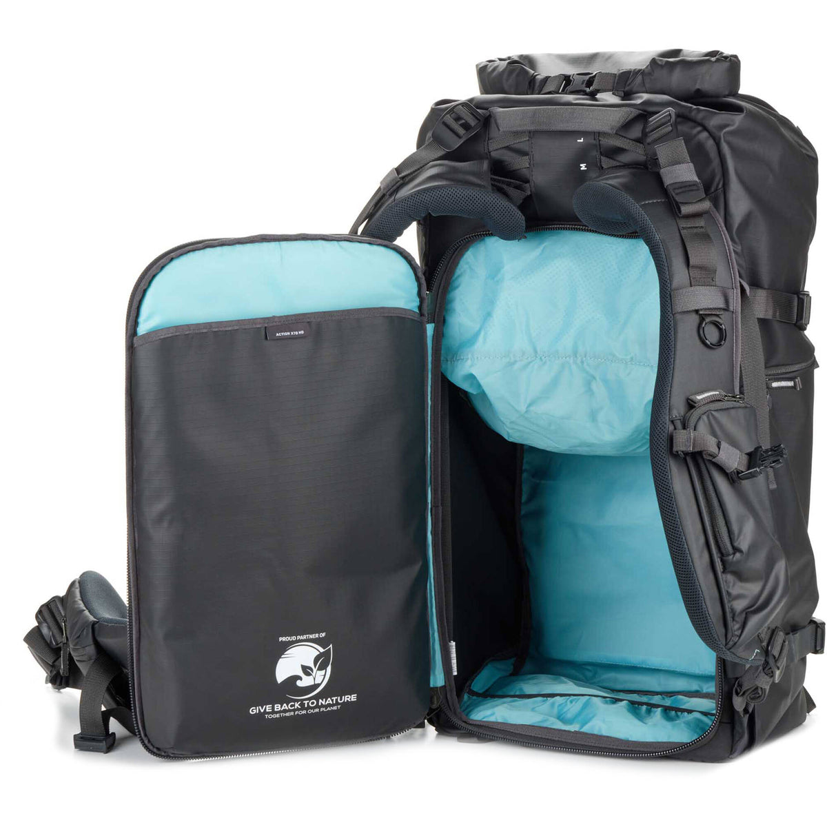 Mochila Shimoda Designs Action X70 HD (Negro) - vista lateral