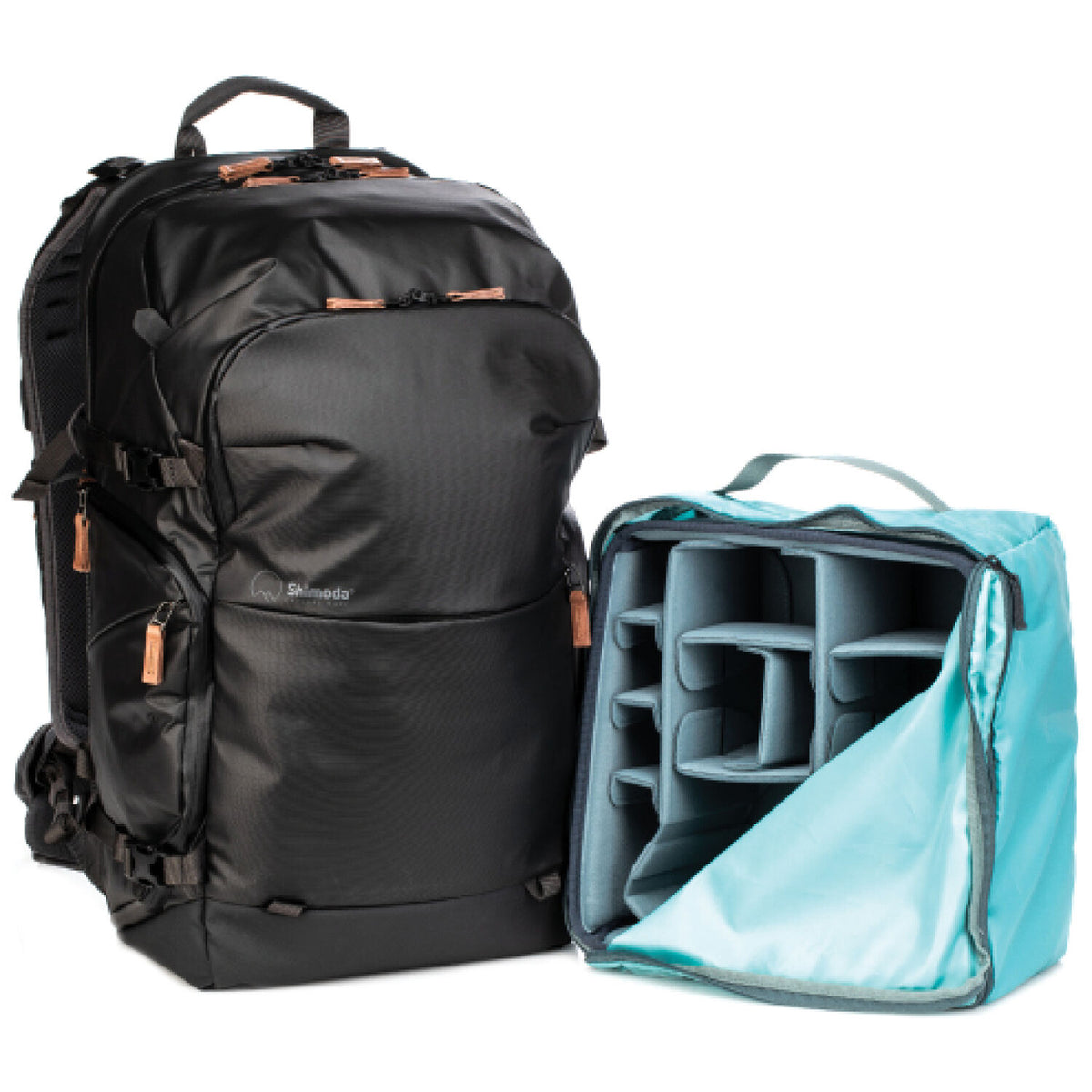 Mochila Shimoda Designs Explore v2 35 Photo (Negro) - vista lateral