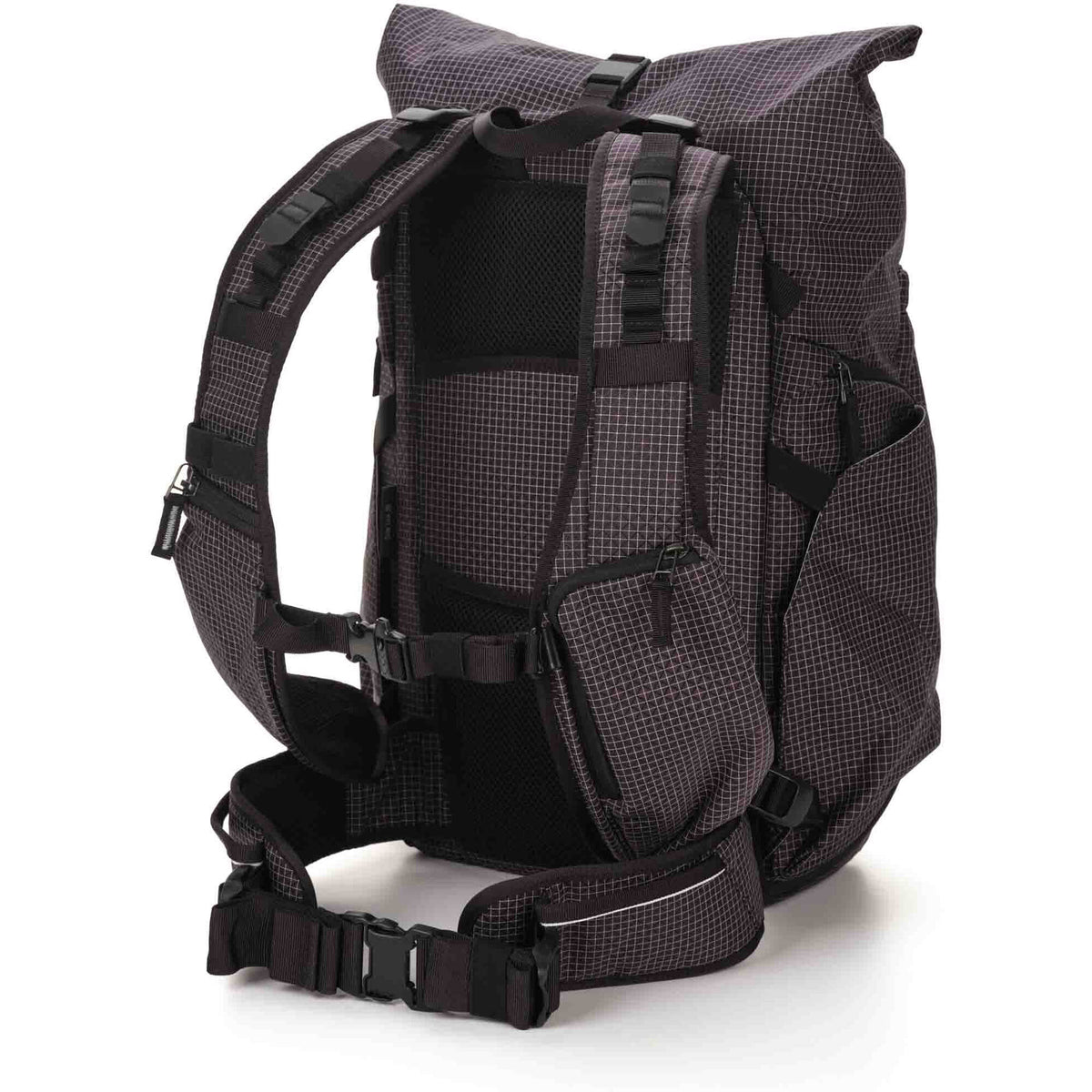 Mochila Shimoda Designs Side Lite 22 (Negro/Blanco) - vista trasera