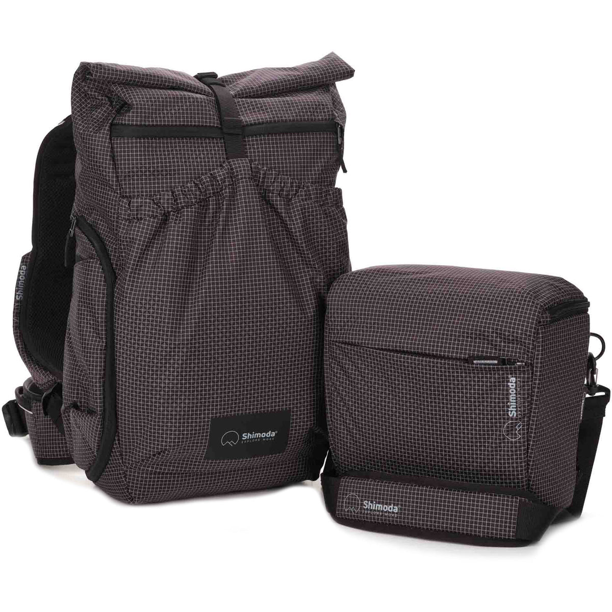 Mochila Shimoda Designs Side Lite 22 Starter Kit (Negro/Blanco) - vista principal