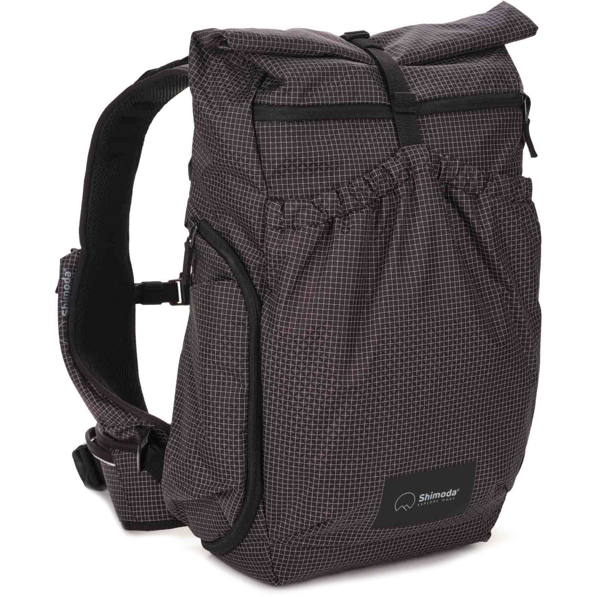 Mochila Shimoda Designs Side Lite 22 Starter Kit (Negro/Blanco) - vista frontal