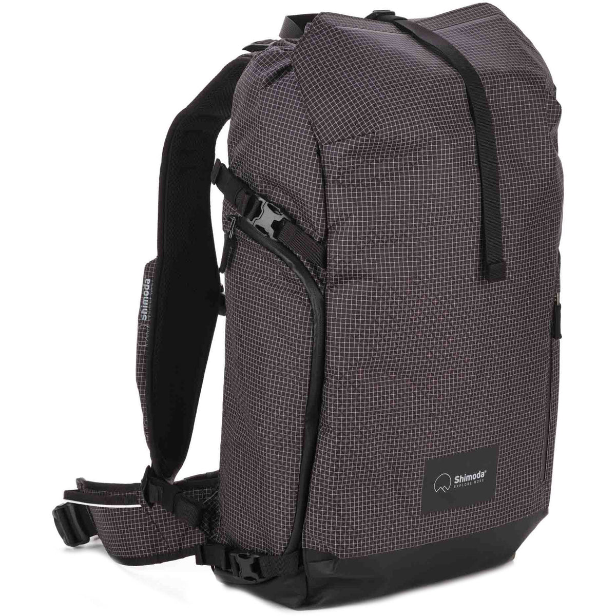 Mochila Shimoda Designs Sidecountry 32 (Negro/Blanco) - vista frontal