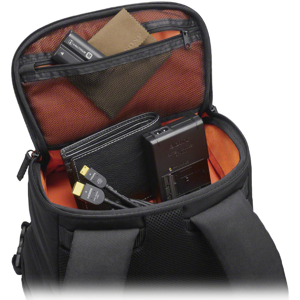 Mochila Sony LCS-BP2 (Negro) - vista lateral