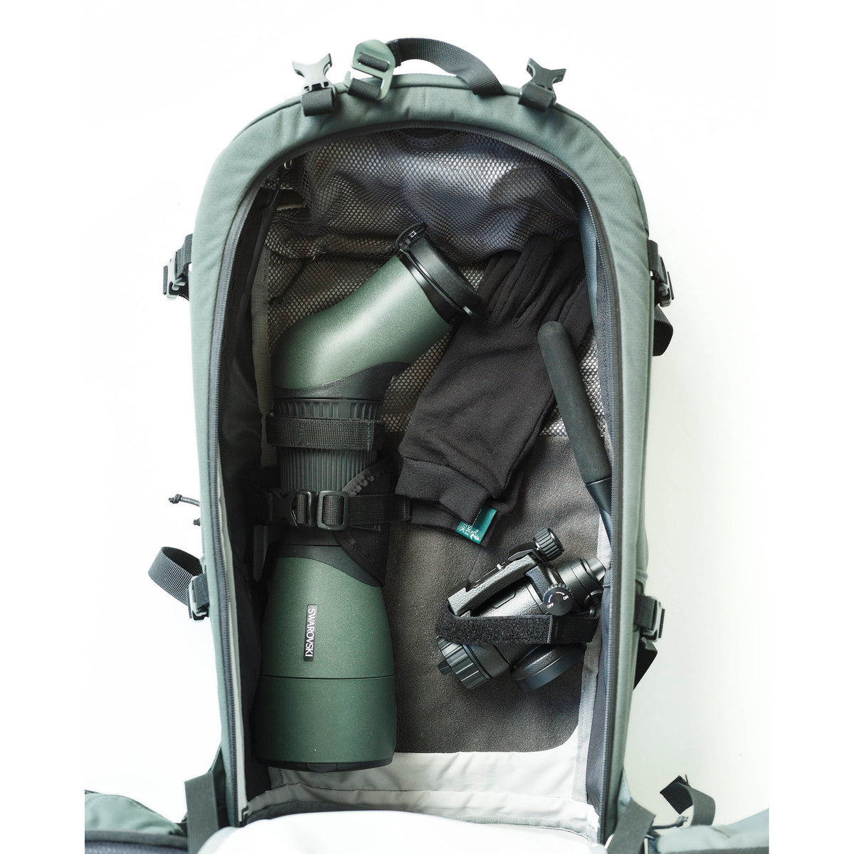 Mochila SWAROVSKI OPTIK BP 30 (Verde) - vista trasera