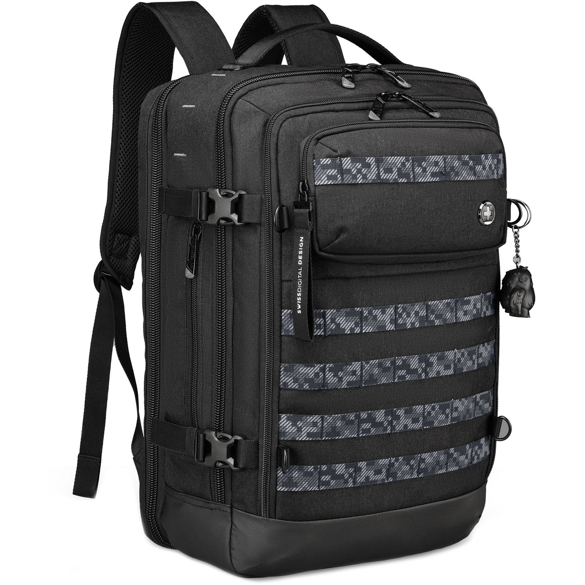 Mochila Swissdigital Berg Pro XL (Negro, 37L) - vista principal
