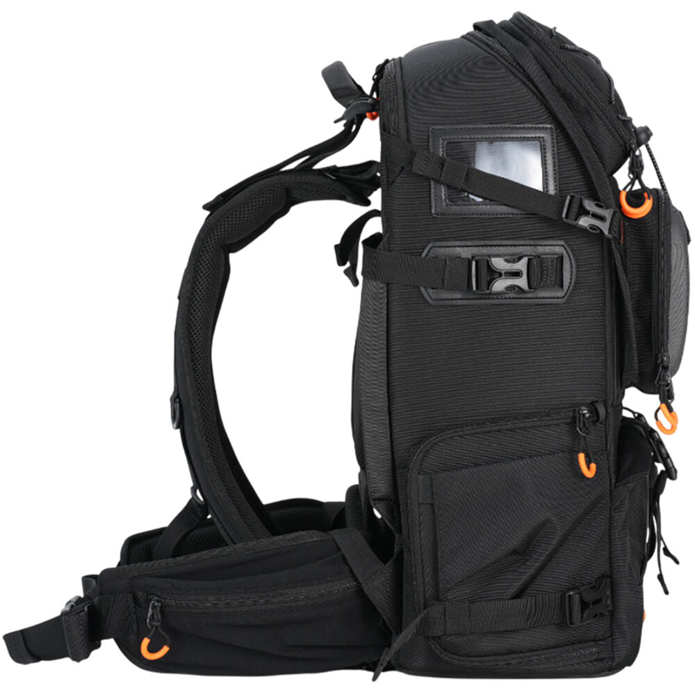 Mochila TARION PB-02 (30L, Negro) - vista lateral