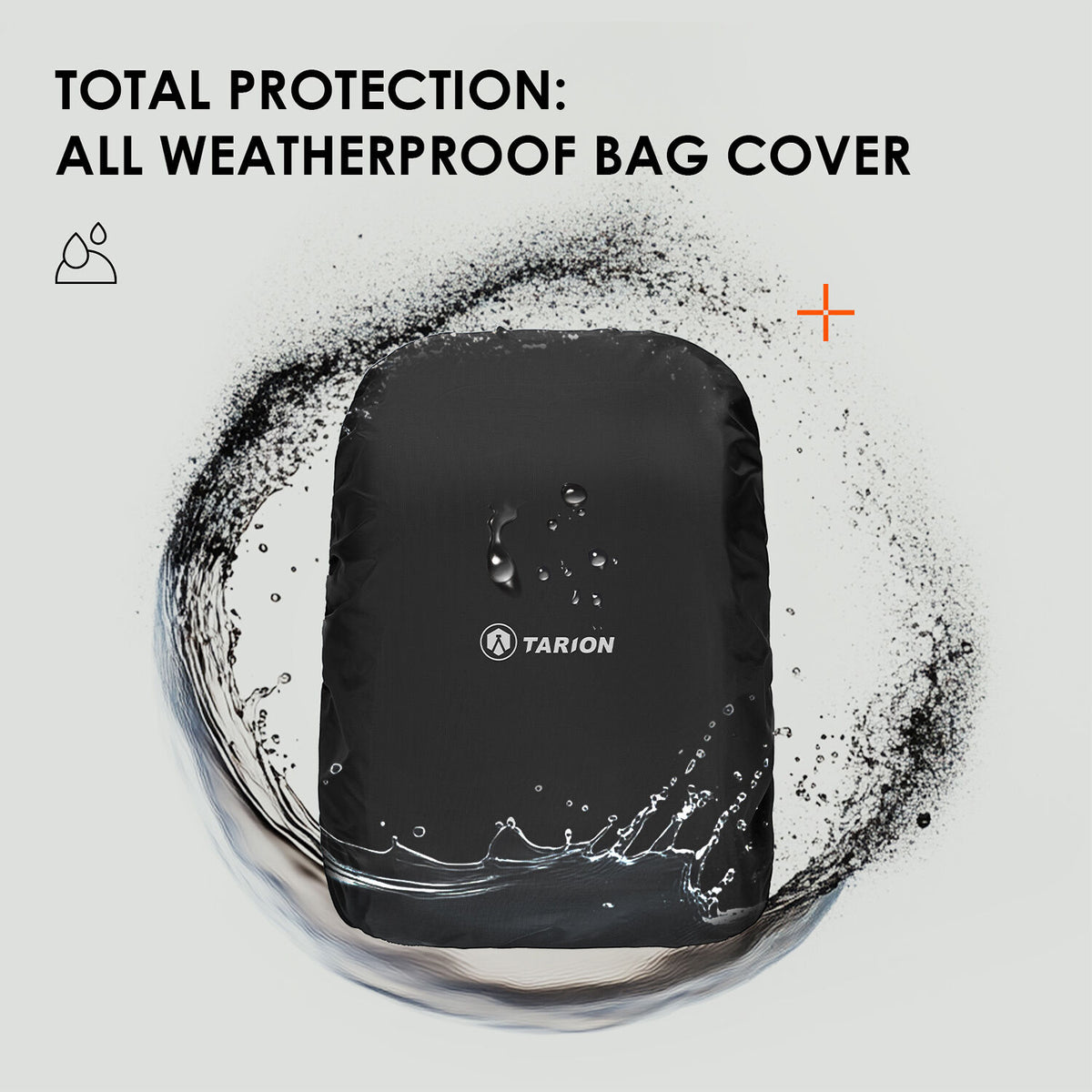 Mochila TARION TB-04 (Negro, 15L) - contenido de la caja