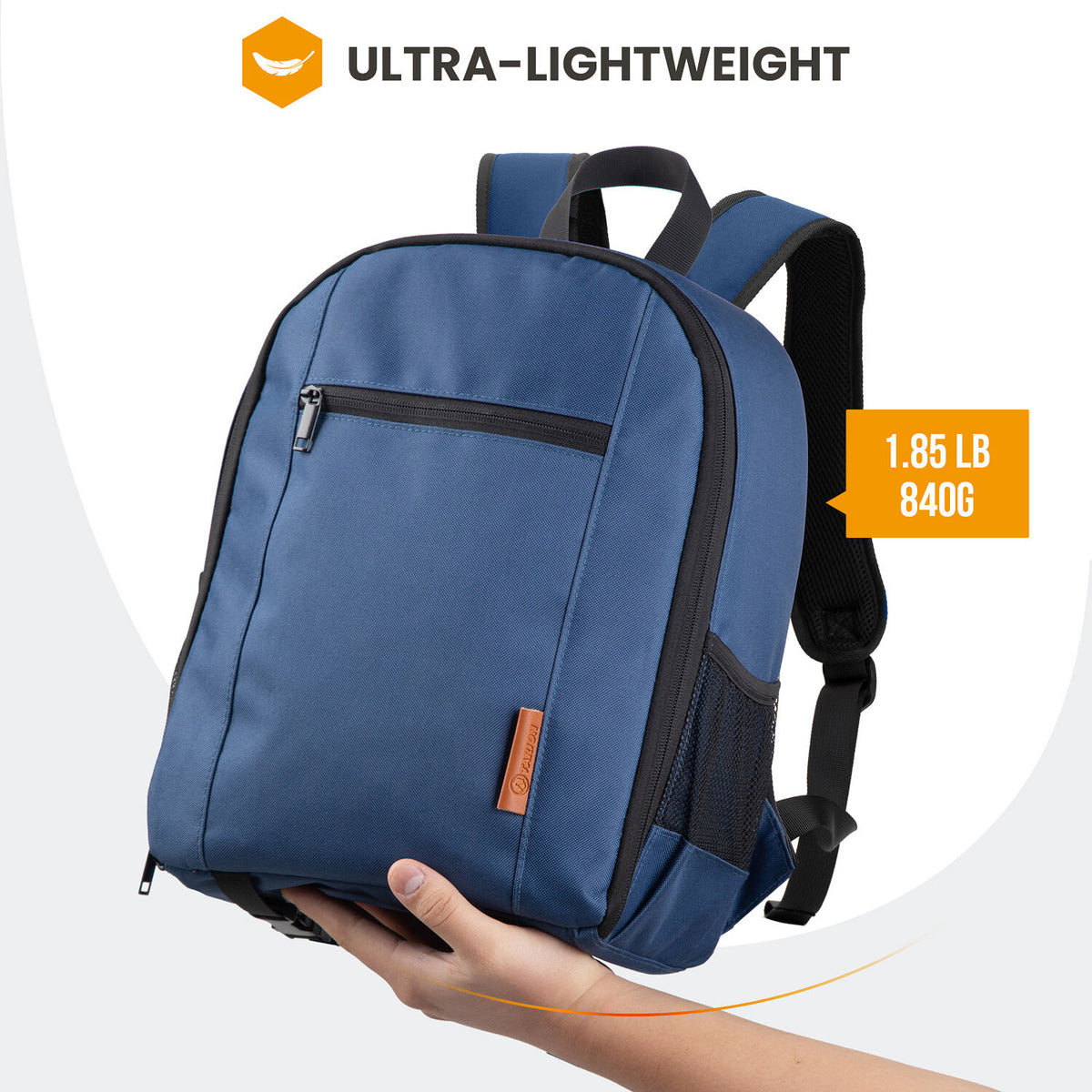 Mochila TARION TBS (Azul) - en uso