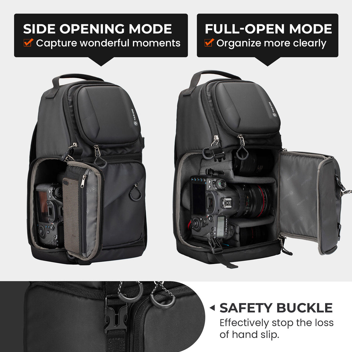 Mochila TARION TR-S Convertible Sling - vista frontal