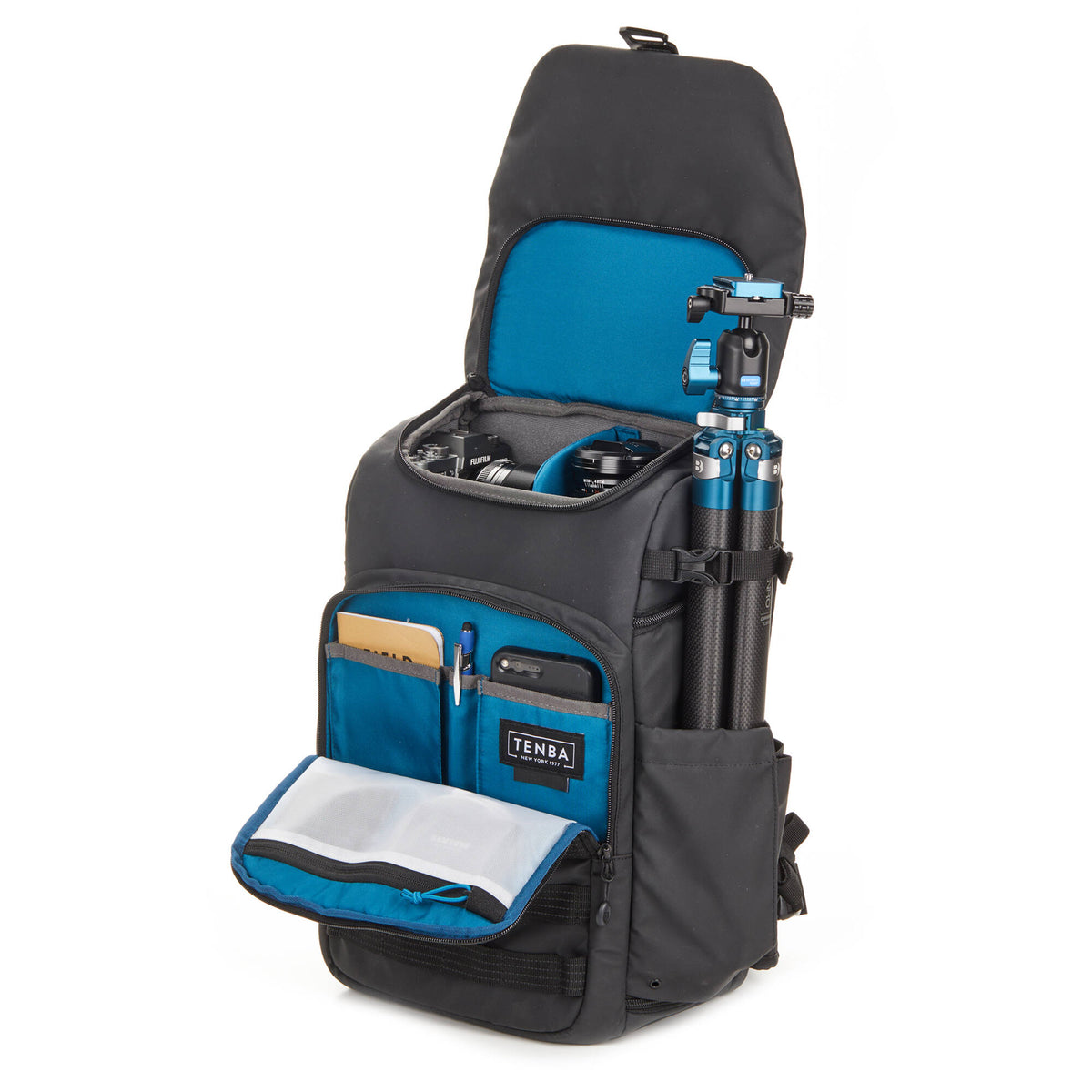 Mochila Tenba Axis V2 LT (Negro, 18L) - puertos y conexiones