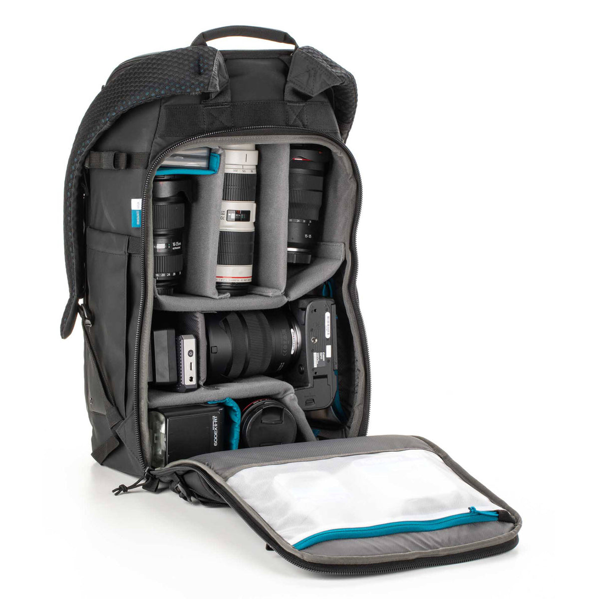 Mochila Tenba Axis V2 (Negro, 24L) - vista lateral