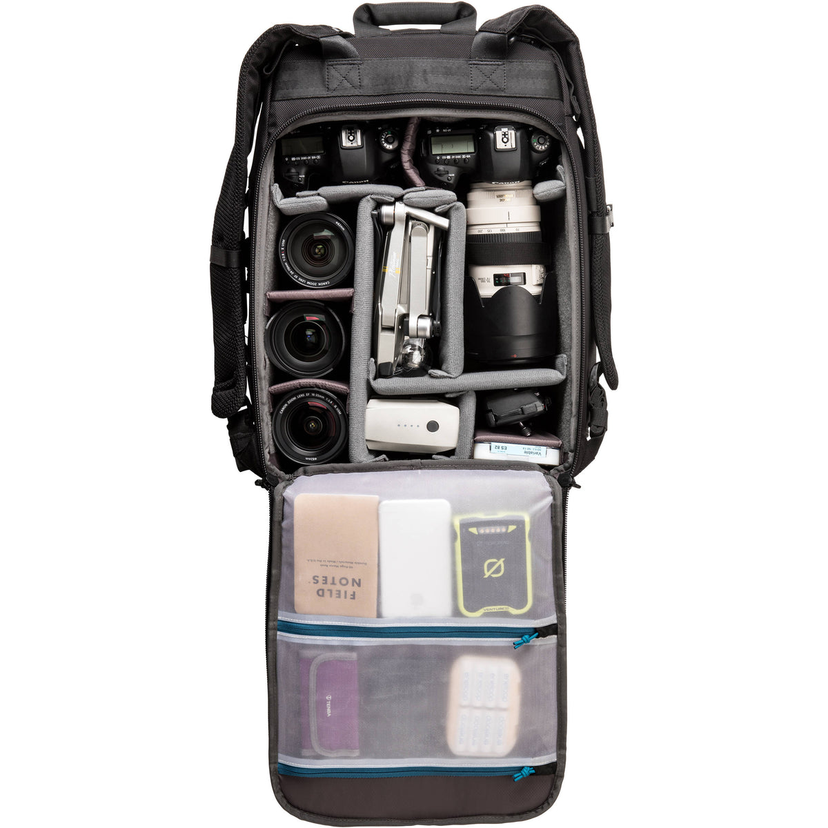 Mochila Tenba Roadie 20 (Negro) - detalle