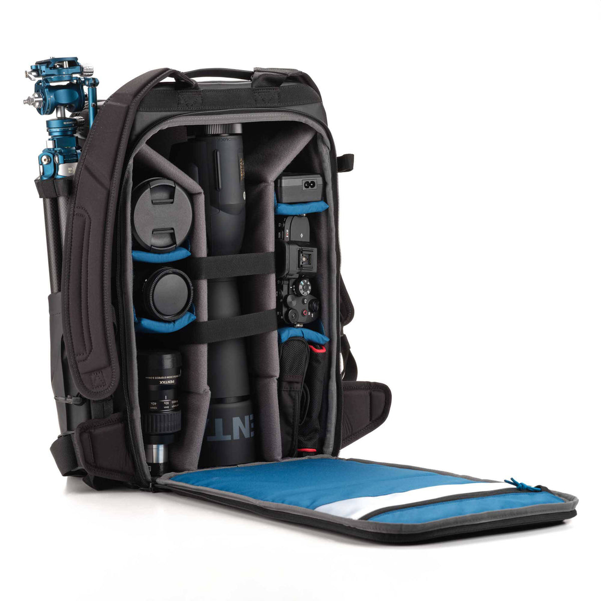 Mochila Tenba Solstice V2 (Gris, 24L) - vista lateral