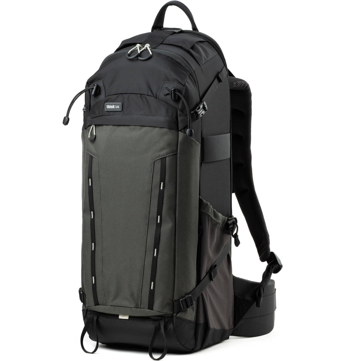 Mochila Think Tank Photo BackLight largo Lens (Slate Negro) - vista frontal