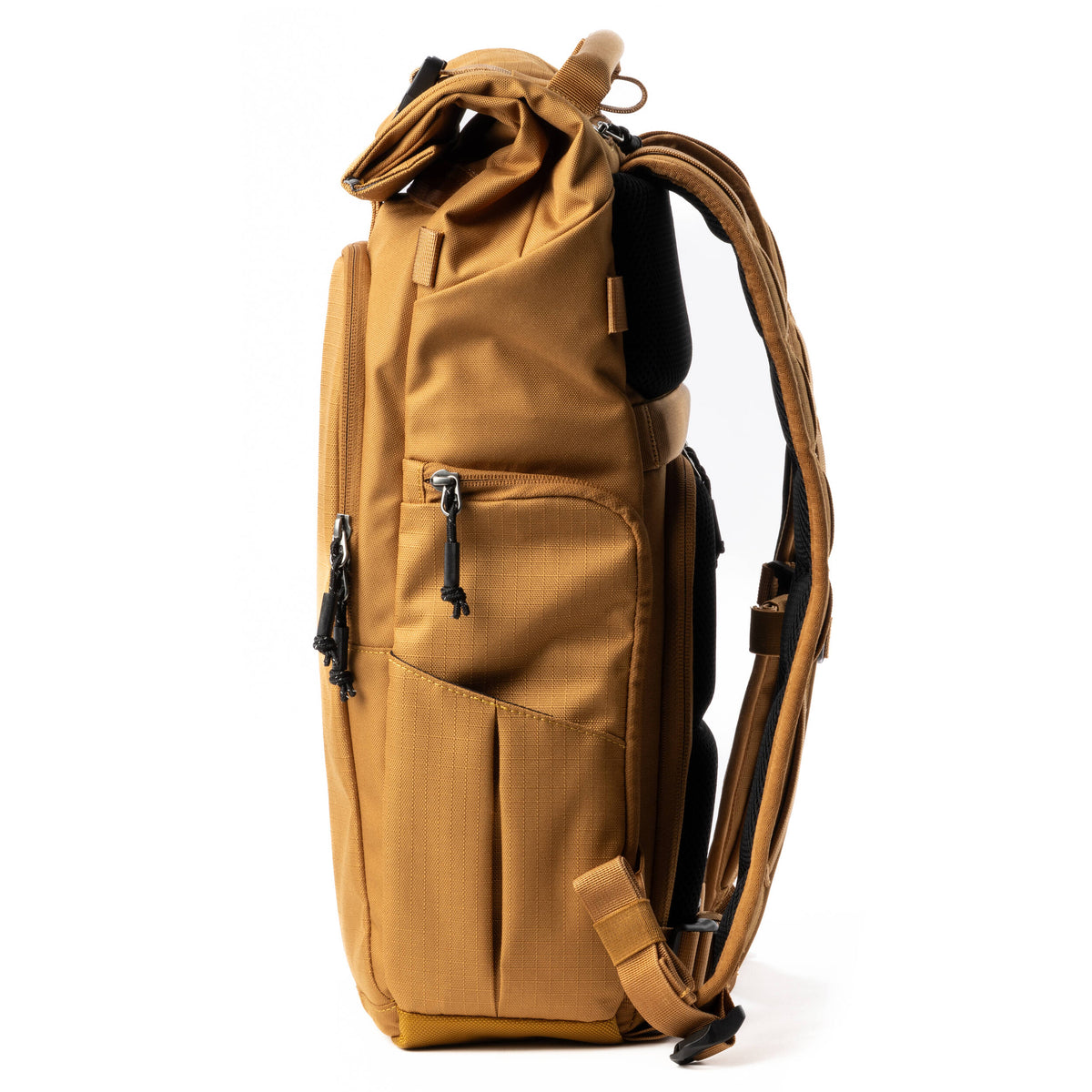 Mochila Think Tank Photo FocusPoint Rolltop (Golden Hour, 22 L) - vista lateral