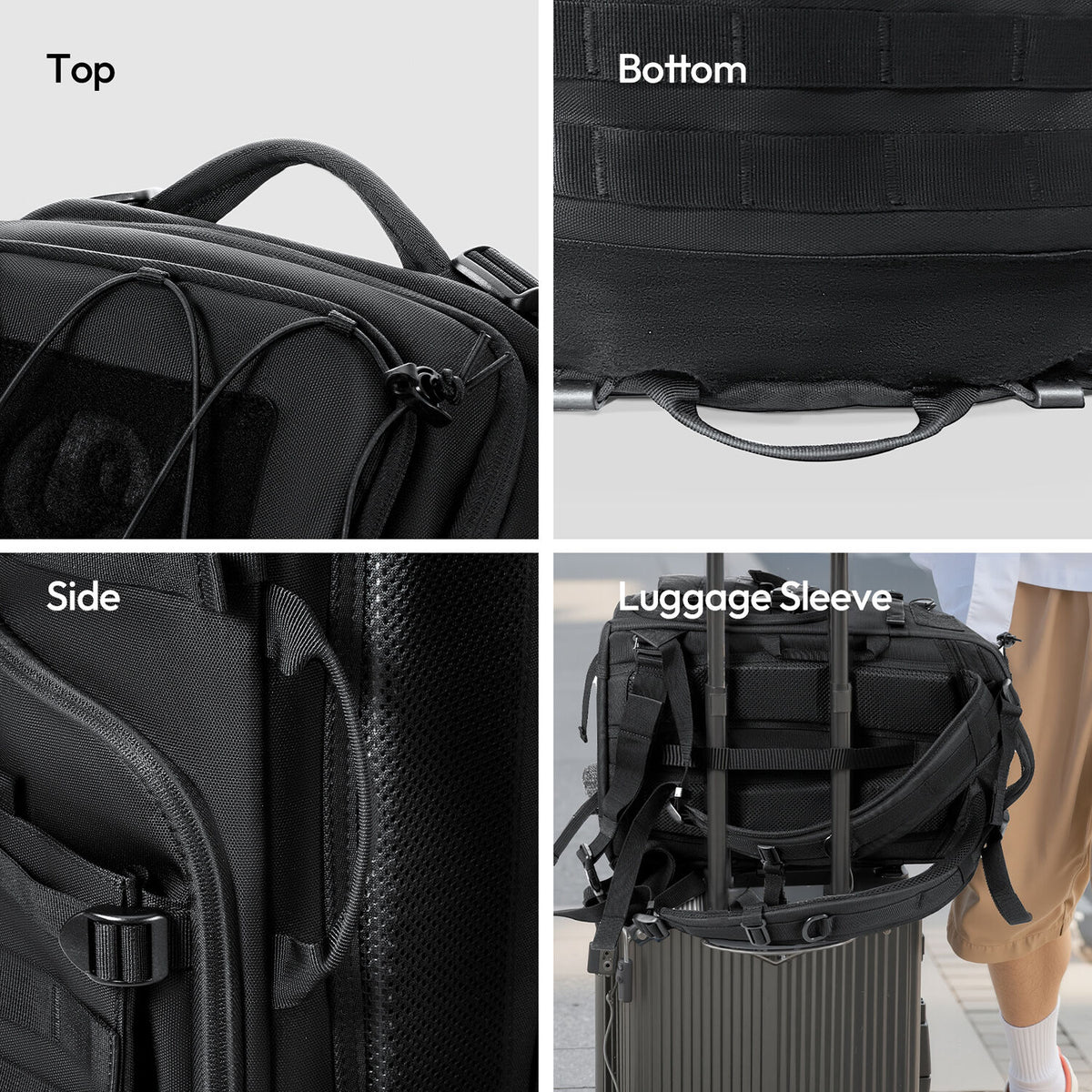 Mochila Ulanzi BC007 Tactical (28L) - contenido de la caja
